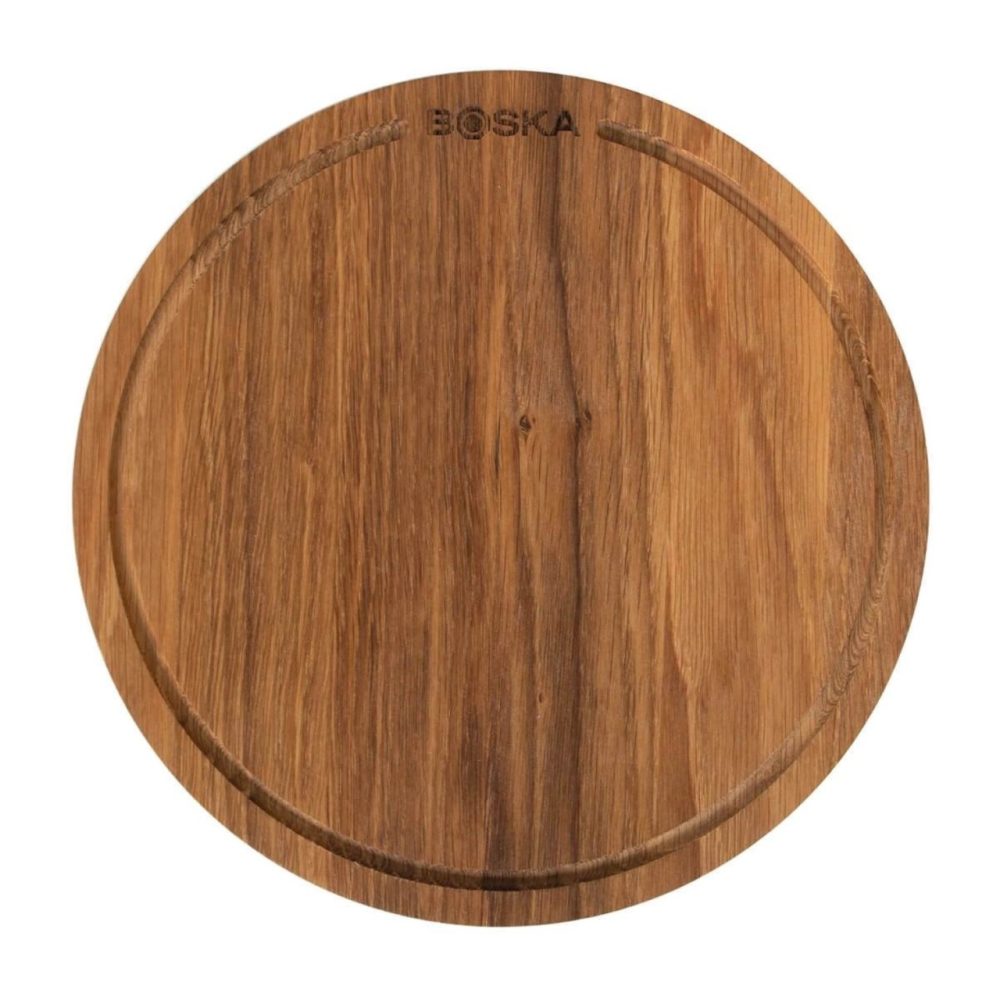 Pizzabrett S Eichenholz Ø24cm