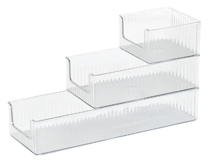 Utensilien-Org. 3tlg. trans.