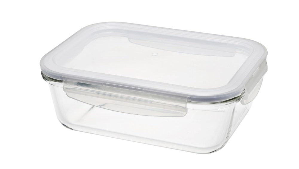 Lock&Lock - Boroseal Glasdose rechteckig 20x15x7.5 cm 1lt, 1 l, Transparent
