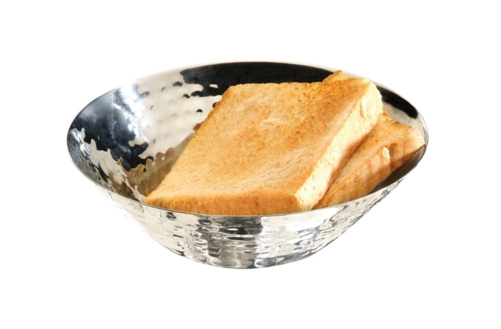 APS Brot- und Obstschale; 16x5 cm (ØxH); silber; rund