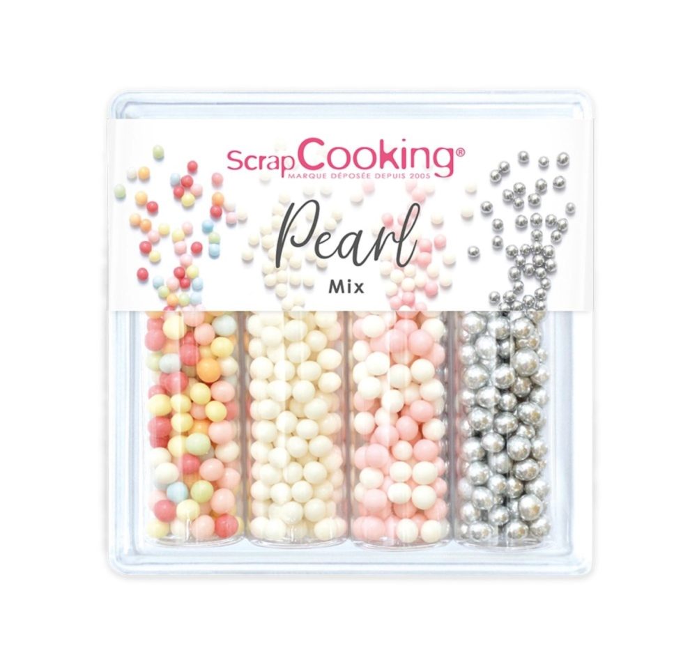 4er Set Zuckerstreusel Mix Perlen 56 g