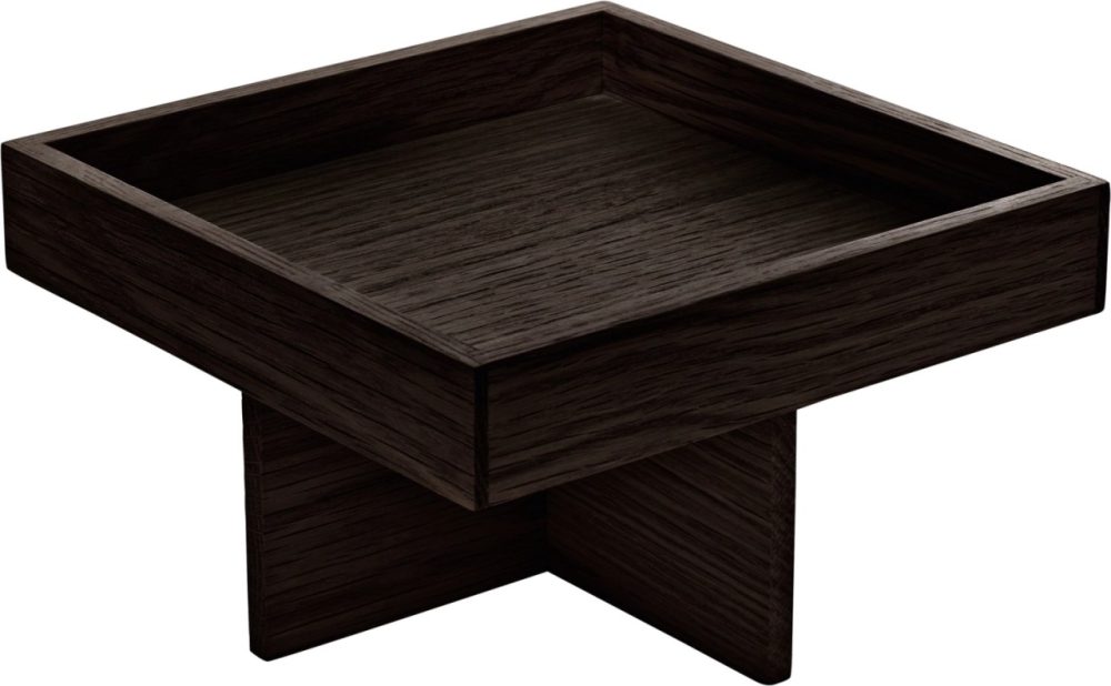 Playground Ananti Menage eckig Wenge 18x18cm auf Fuss 8cm