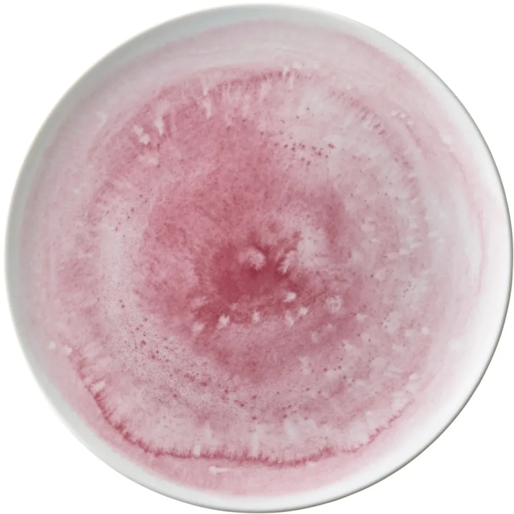 Unlimited Pink Whirl Teller flach rund coupe 32cm