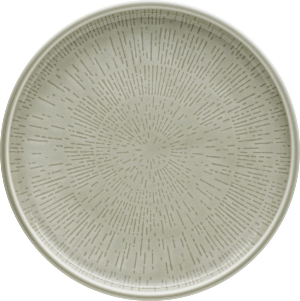 Shiro Glaze Steam Teller flach coupe Struktur 21cm