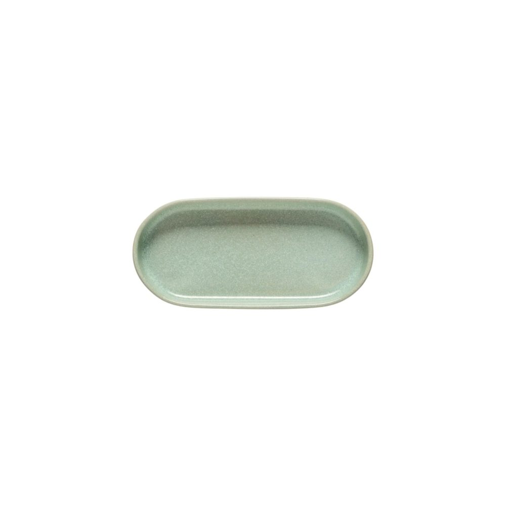 Redonda Servierplatte oval 21.2x9.8cm H2.7cm bay leaf