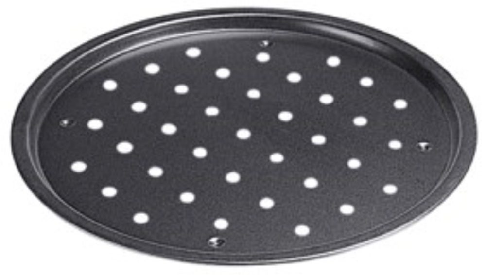 Pizzablech perforiert, antihaft, Boden Ø30.5cm, oben Ø35cm