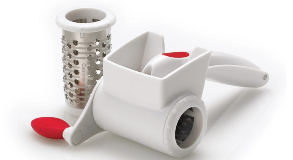 Cuisipro - Surface Glide Tech Reibe Trommel Duo weiss