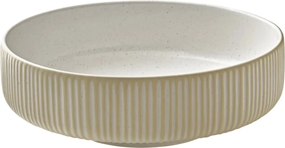 Playground Schüssel Nara Relief; 1460 ml, 21x7 cm (ØxH); weiss; 6 Stück / Pack