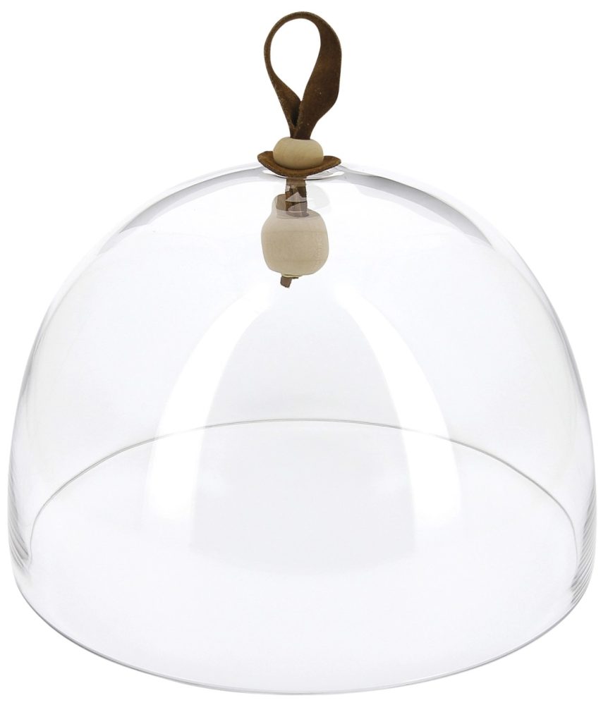 Glasglocke, H:24cm, Ø27.2cm, klar passt zu 184101