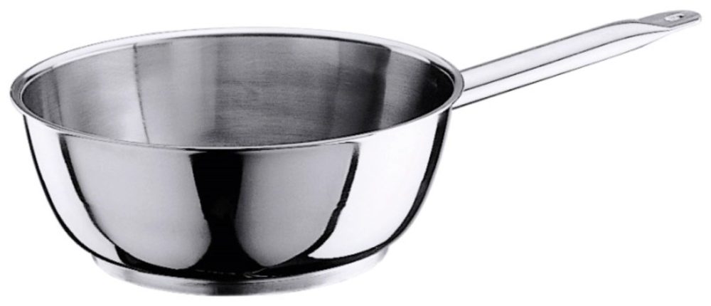 Sauteuse 20 cm, hochglänzend, Schüttrand