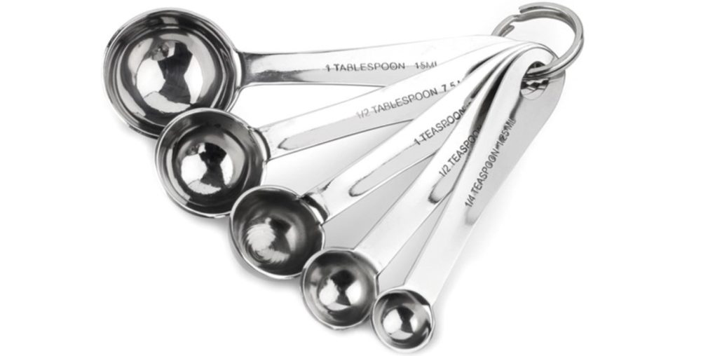 Tala - Messlöffel-Set, 13.5CM, Chrom