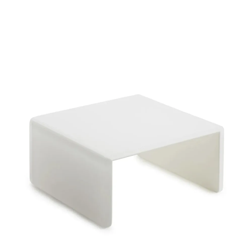 Sweety Buffet niedrig 20x20x10.5cm Nacryl weiss