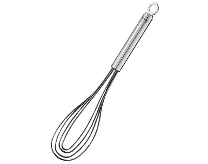 Rösle - Tellerbesen Silikon 8Drähte L27cm 95656, One Size, Schwarz