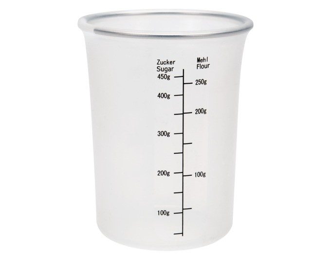 Messbecher 500 ml transp.