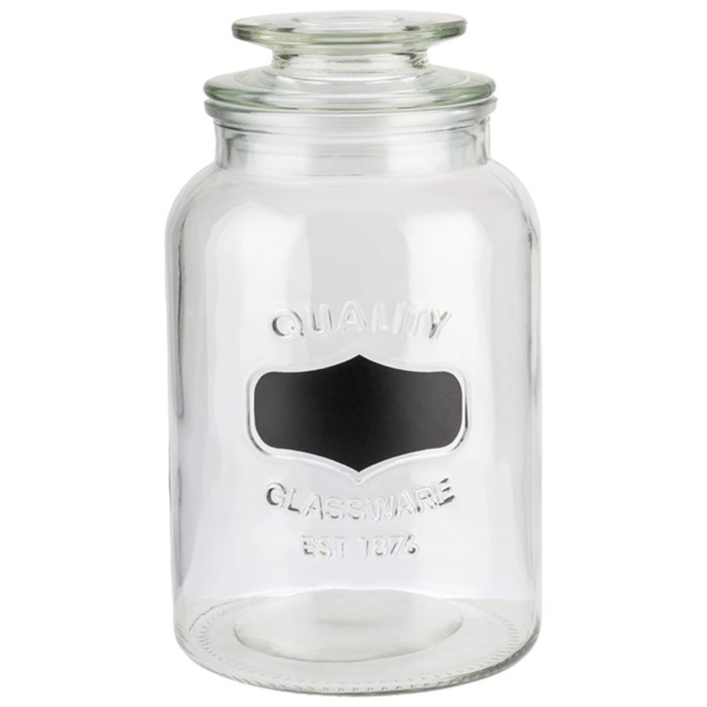Vorratsglas Therese Transparent Glas 12 cm 21 cm - Vorratsglas