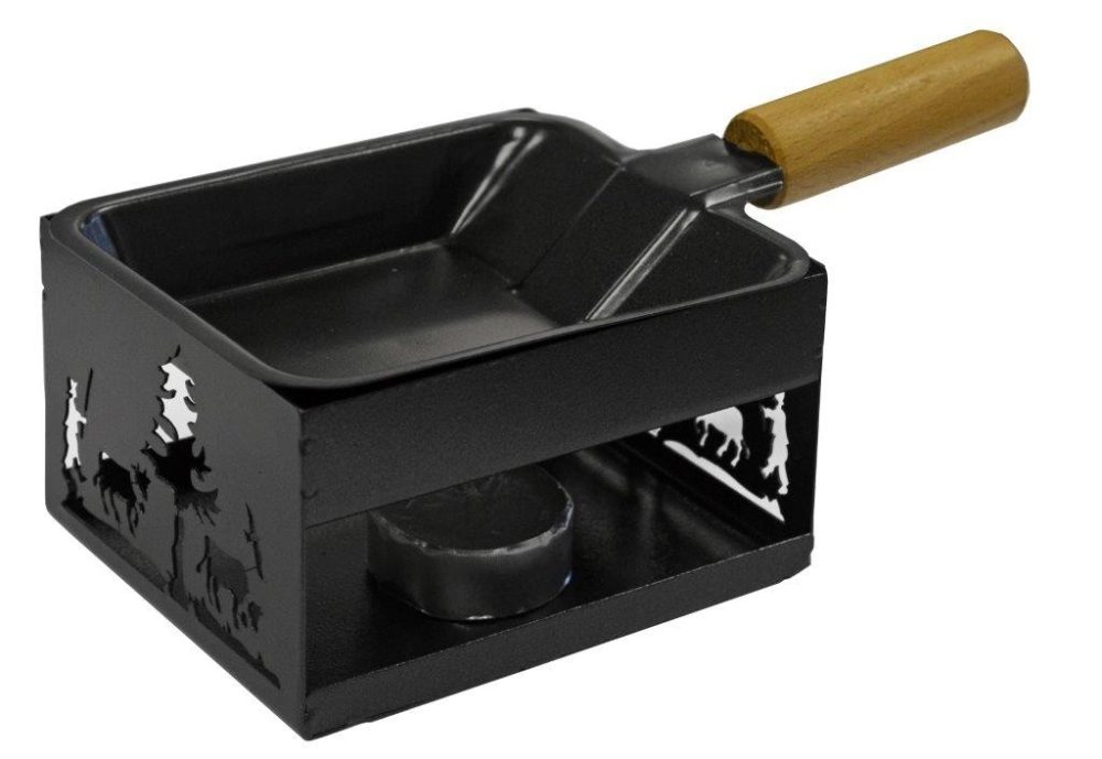 Heidi Cheese Line - Teelicht-Raclette Uno, Schwarz