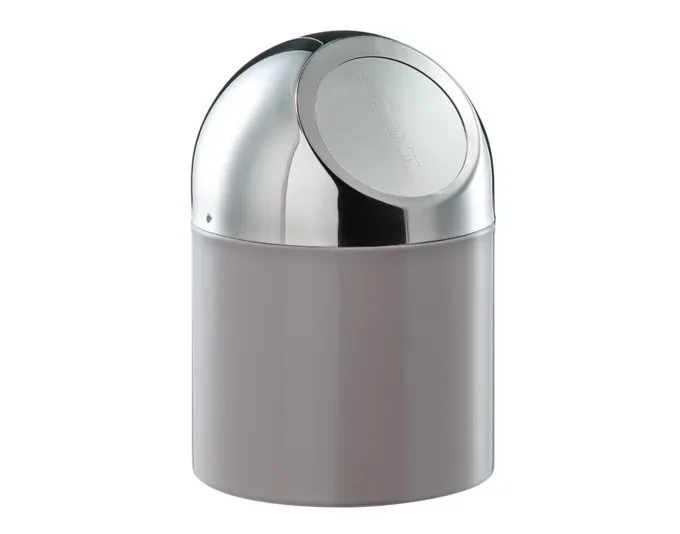 Tischabfalleimer taupe ø12cm
