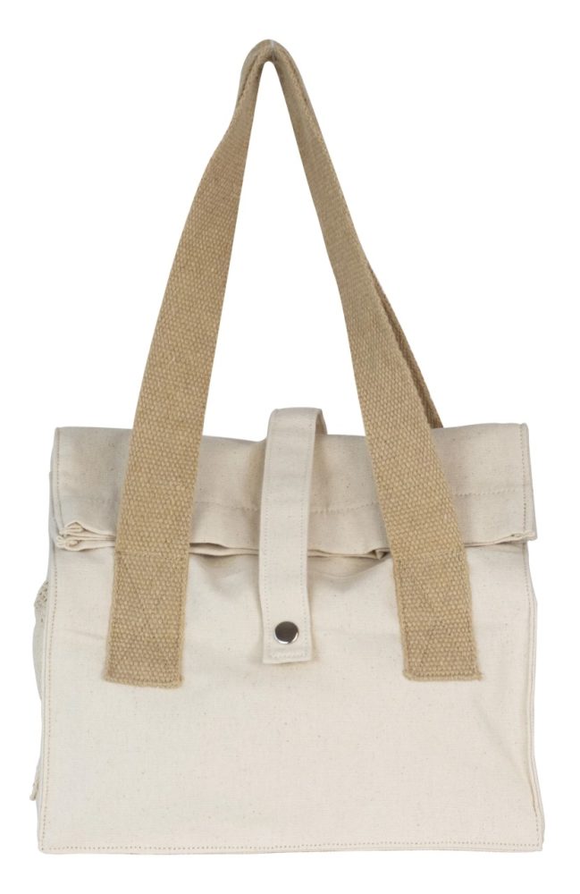 Diverse Tasche Pebbly Beige Baumwolle 32 cm 17 cm - Farbe: cream - Tasche