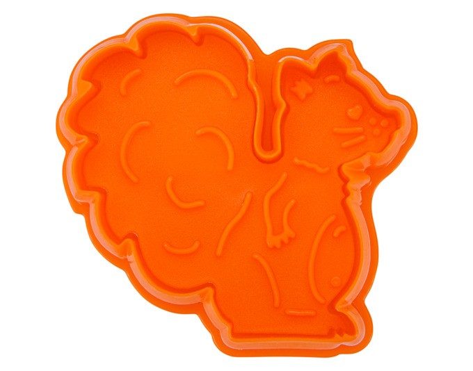 Städter Präge-Ausstecher Eichhörnchen 6.5 cm Orange