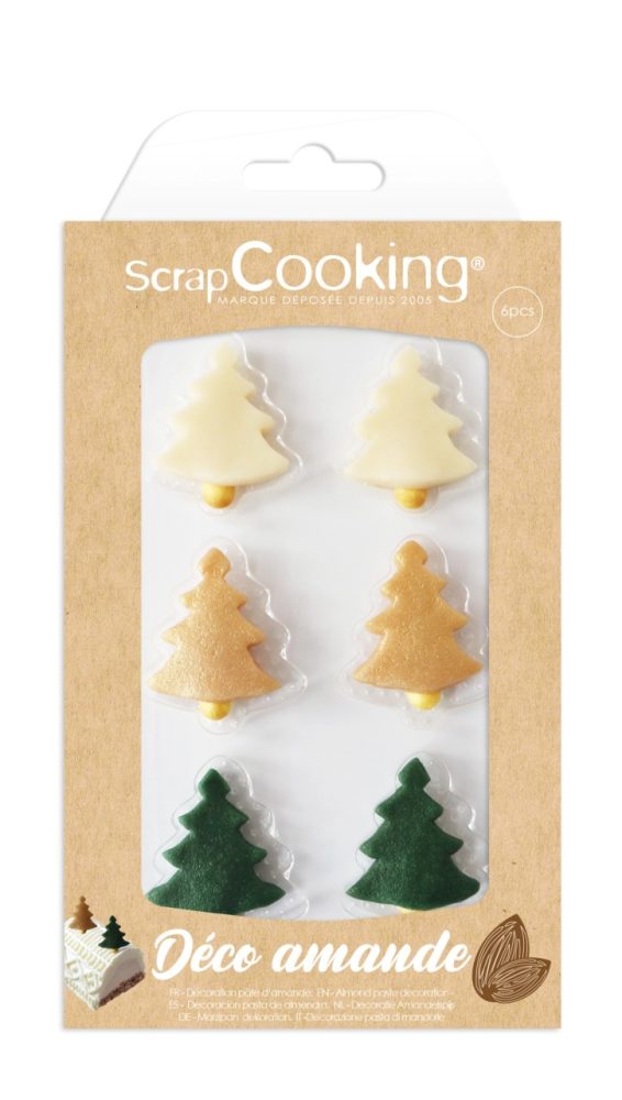 Marzipandekor Weihnachten Tannenbaum 22g