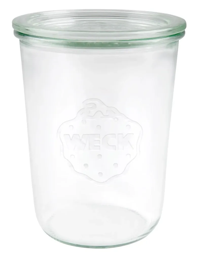 WECK 743 Sturzform-Glas 6er-Karton 3/4 l ohne Ringe und Klammern