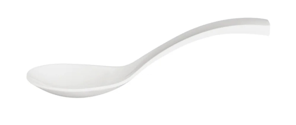 APS Salat- Löffel; 24 cm (L); weiss