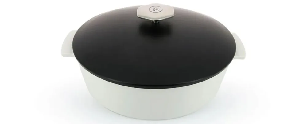 RVL 2 Kasserolle rund u. tief, Ø28cm, 3.6l, schwarz, Ind.