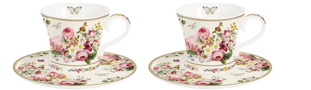 Blooming opulence 2er Set Espressotasse 80 ml in GB