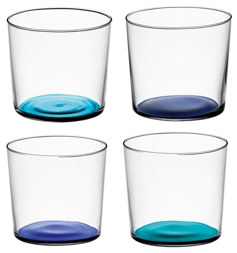 4er Set Coro Trinkbecher 310ml lagoon assortiert