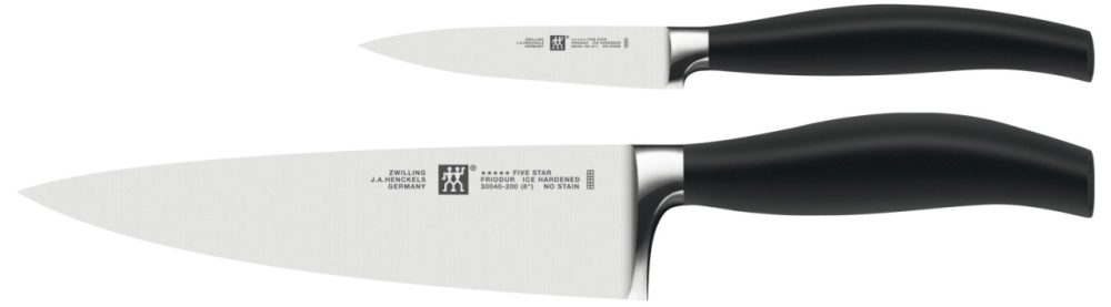 2tlg. Five Star Messerset (Spick-+Kochmesser)
