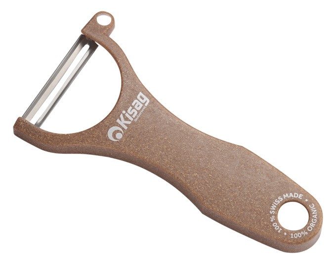 Kisag - Sparschäler, 13cm, Braun