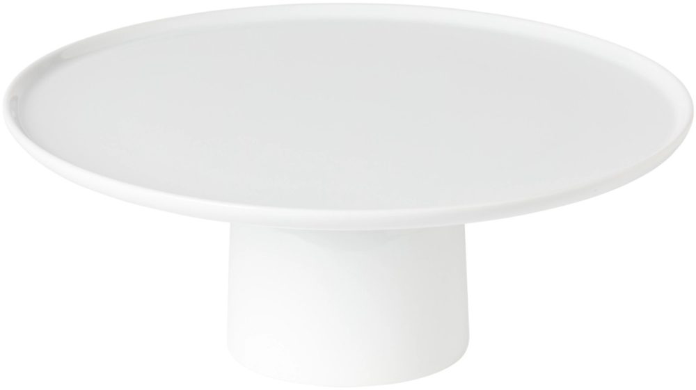 Resonance Platte mit Fuss D27.2 H10.4cm weiss