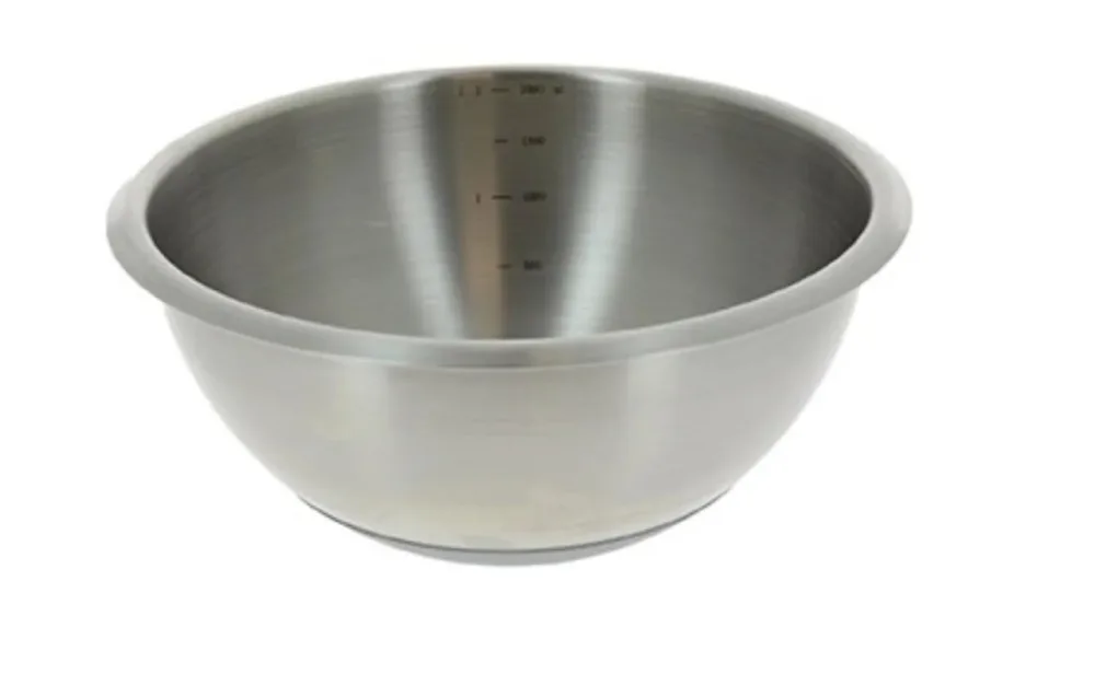 Schüssel de Buyer Edelstahl Edelstahl/Kunststoff 20 cm 10 cm - Material: Edelstahl/Silikon - Schüssel