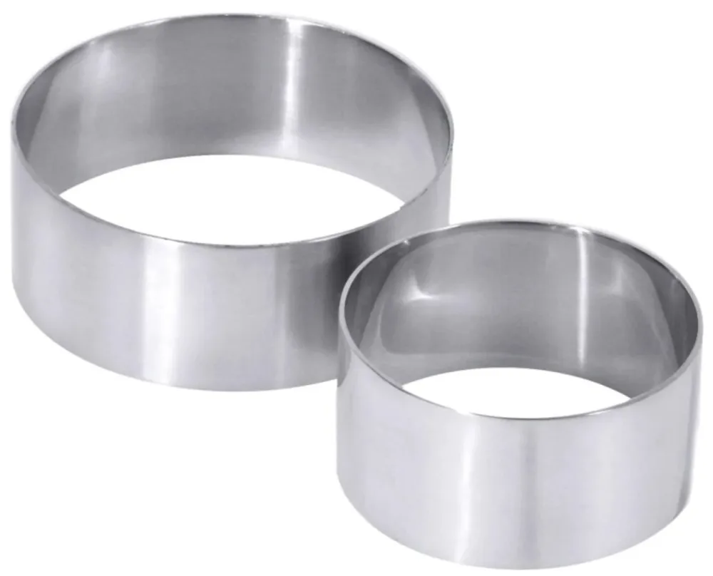 Mousseform 9 cm, Set à 2 St., 3.5 cm hoch