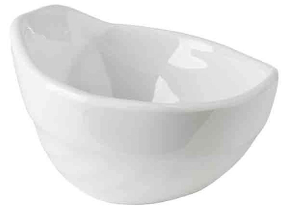 Schale MINI 7,5x7cm, H4,5cm weiss