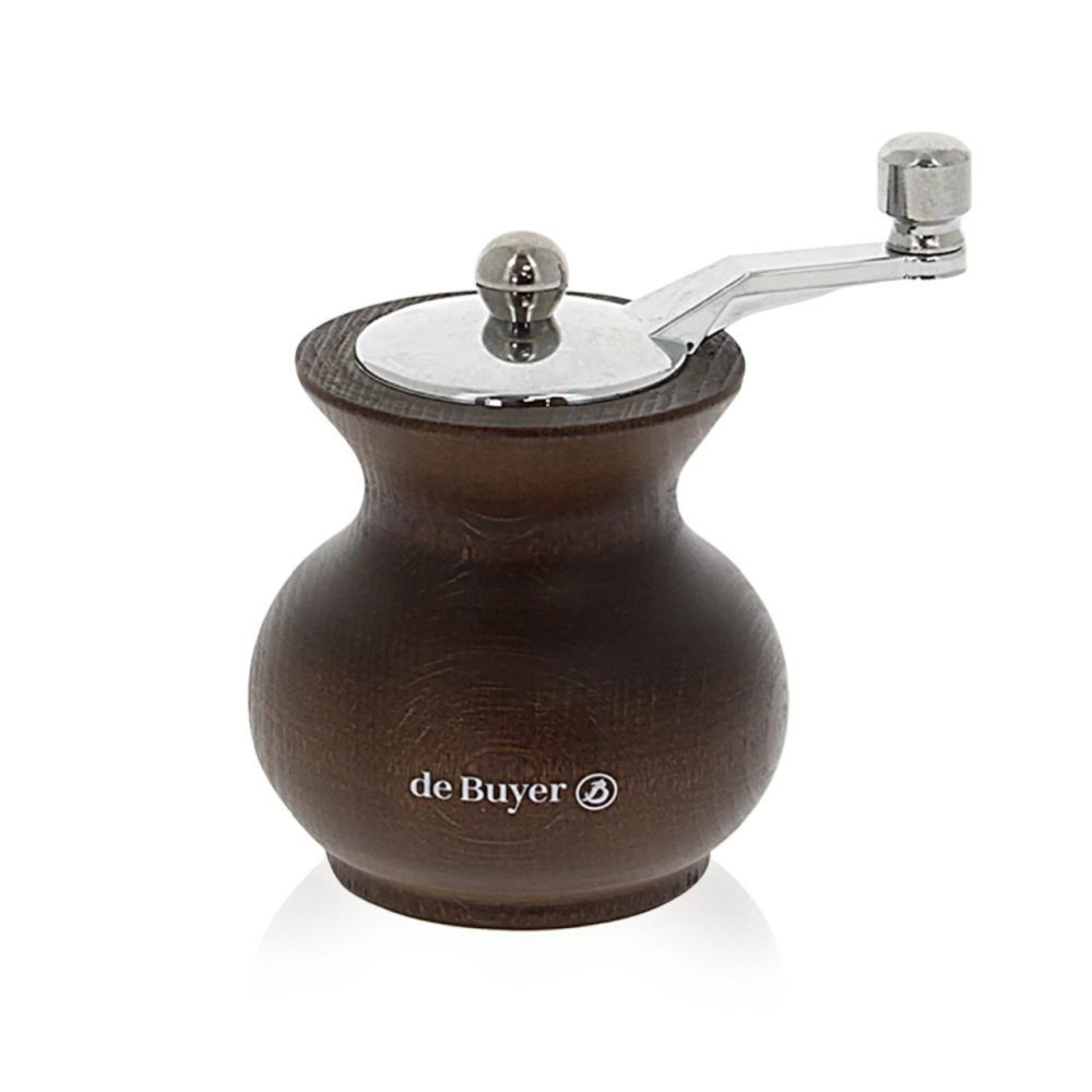 Boogie Salzmühle aus Holz dunkel 7cm