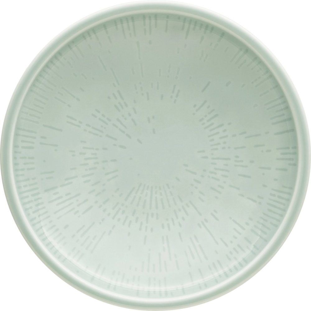 Shiro Glaze Frost Teller tief coupe Struktur 15cm