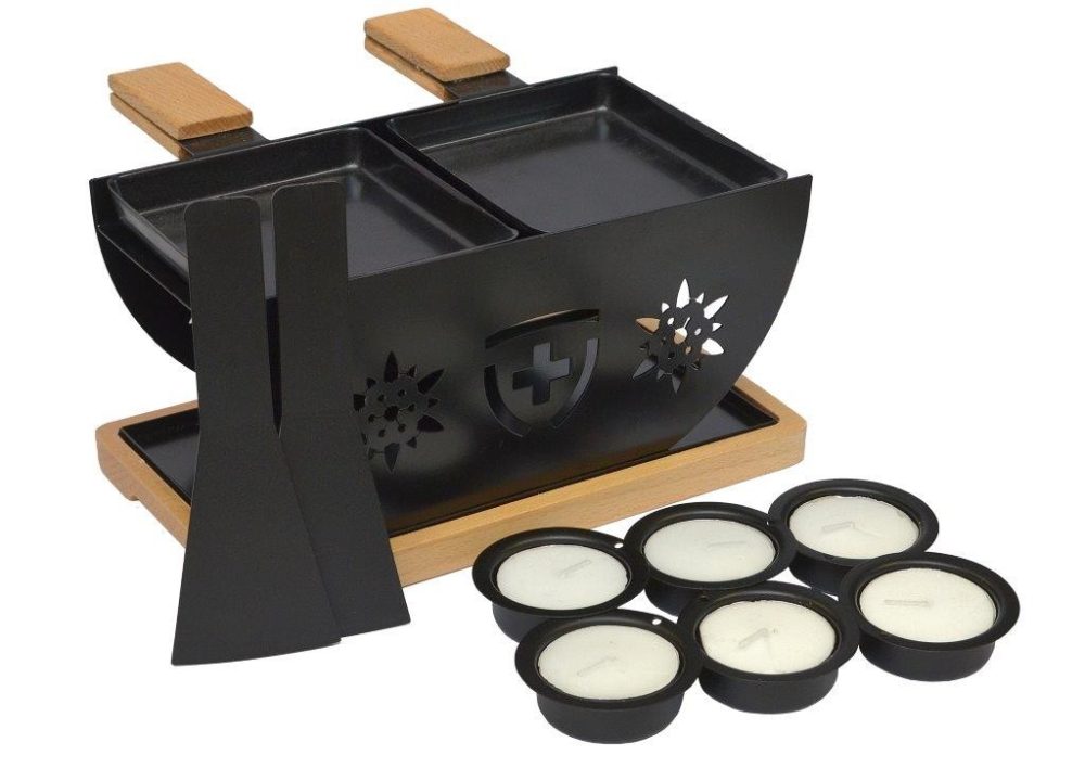 Flower Raclette-Set für 2 Personen
