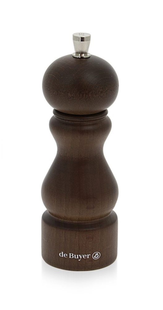 Rumba Salzmühle aus Holz dunkel 14cm