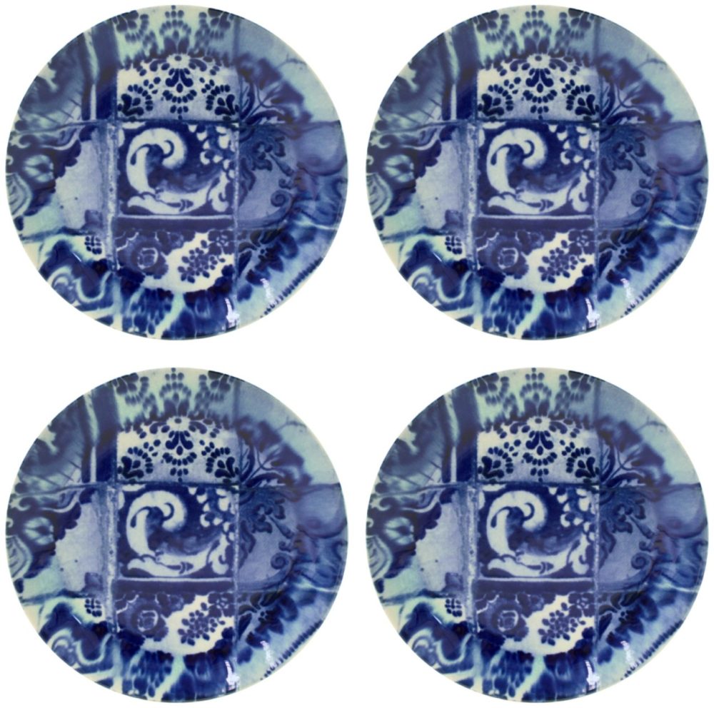 4er Set Elements Teller D21.6cm H2.8cm lisboa