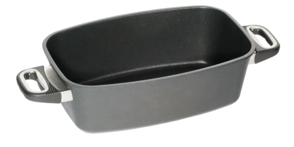 Induktion Bräter 33x21cm, H11cm m. Griffen