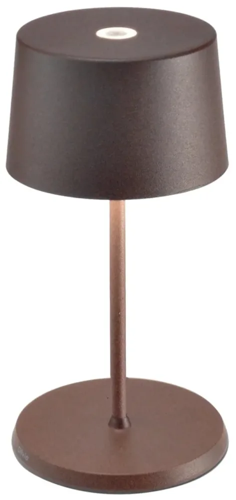 Oliva Tischlampe mini D11x22cm corten
