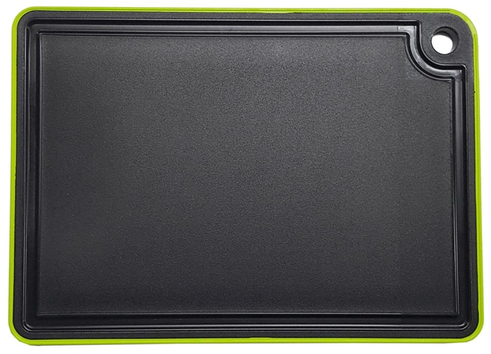 Schneidebrett Mimmi gross 35x25x1cm Antirutsch Rand h.grün