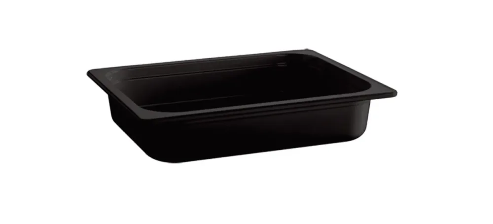 Ecoline GN 1/2 Behälter 100mm schwarz