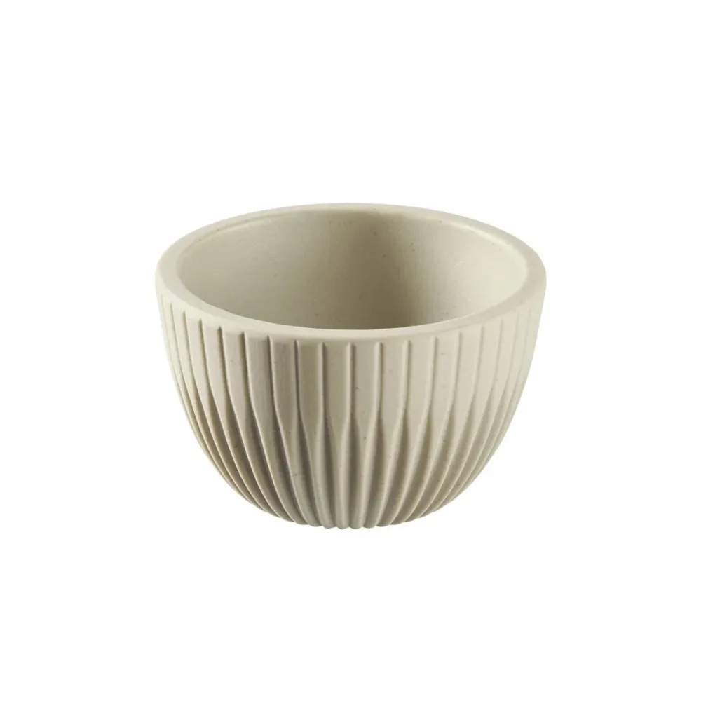 6er Set Lineo Dipschälchen D6cm H3.5cm 30ml grau Melamin