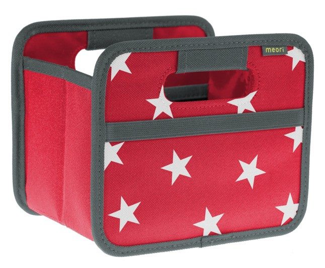 Faltbox Mini Sterne red
