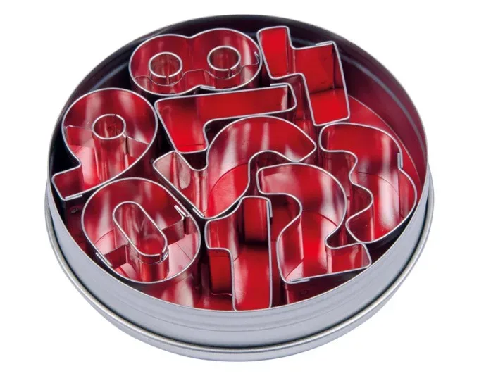Ausstecher Dose Zahlen 3.5 cm