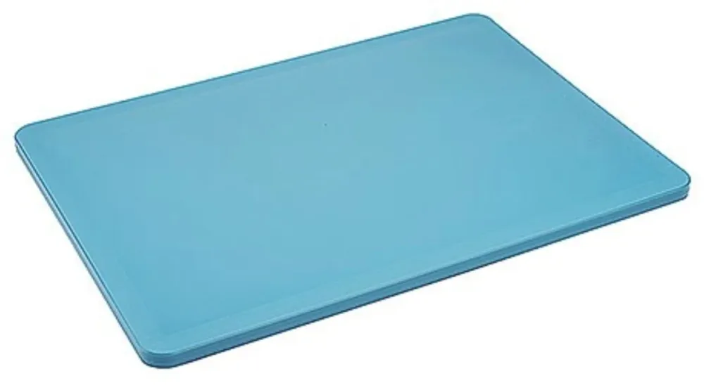 Schneidebrett o. Füsse blau, 1/2, 32.5x26.5x2cm