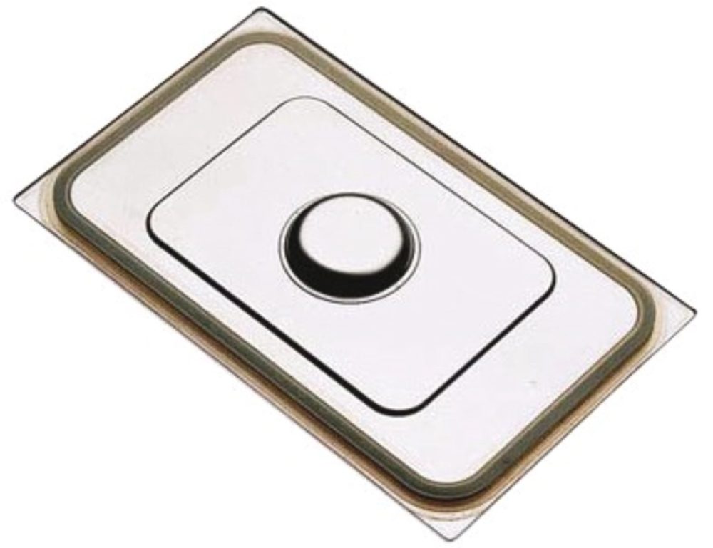 GN Deckel 1/1 Edelstahl mit Silikondichtung