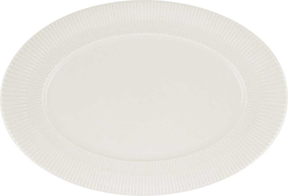 Delight Vibes Platte oval Fahne Relief 38x27cm